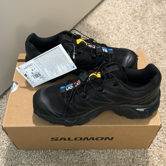 Salomon XT-6 Black Phantom in size 4.5 men’s - Picture 5 of 13
